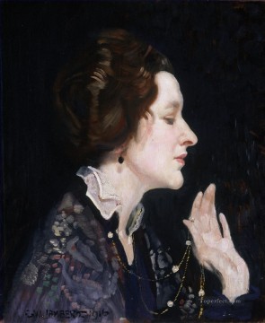 レディの肖像 シーア・プロクター ジョージ・ワシントン・ランバートの肖像 Oil Paintings